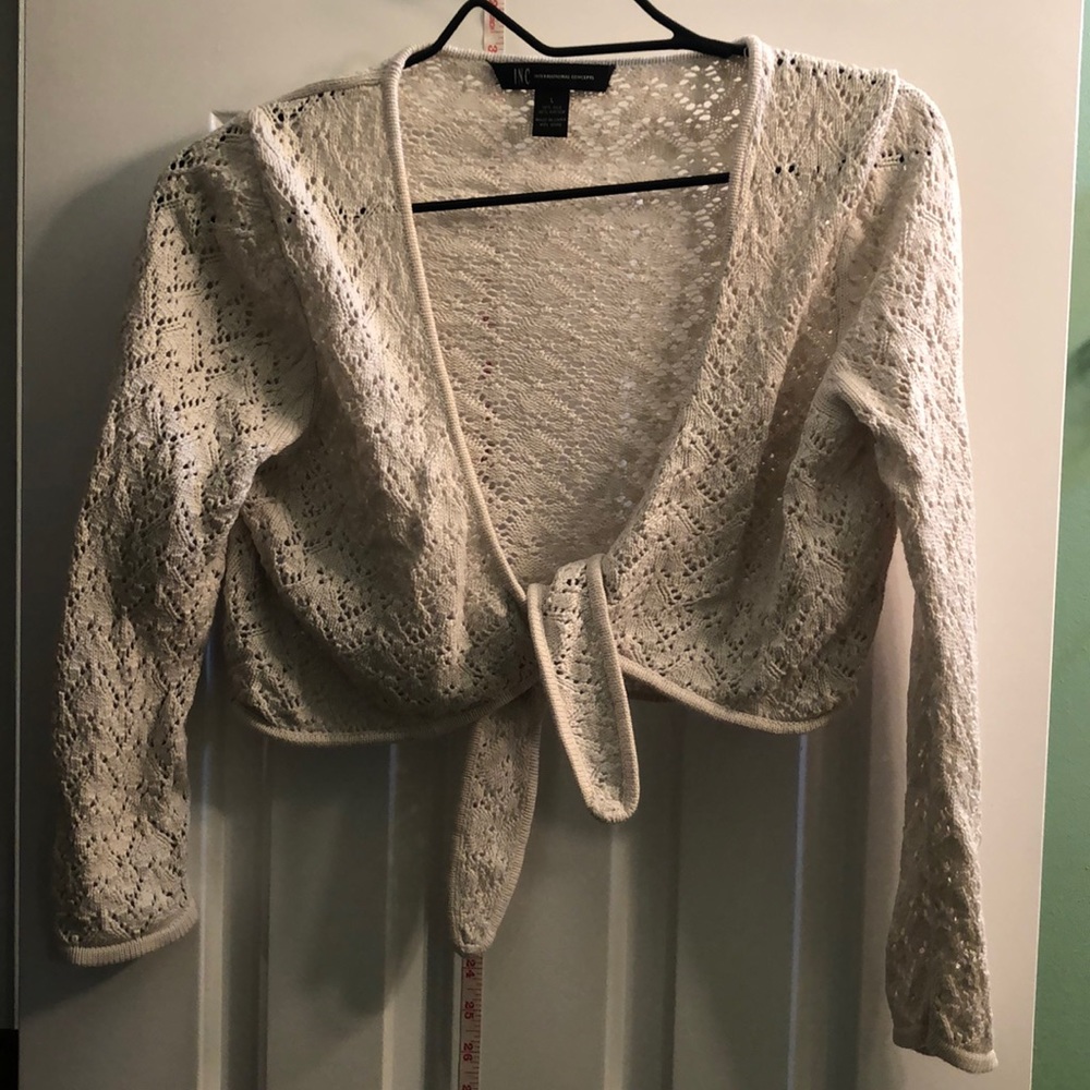 ❤️‍🔥 INC Silk & Cotton shrug